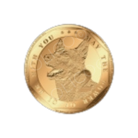 Gold 2Dog (Numbered)