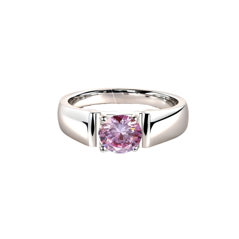 O9P Pink Gem Unisex Ring