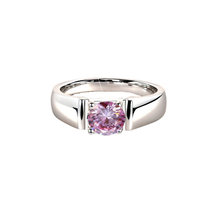 O9P Pink Gem Unisex Ring